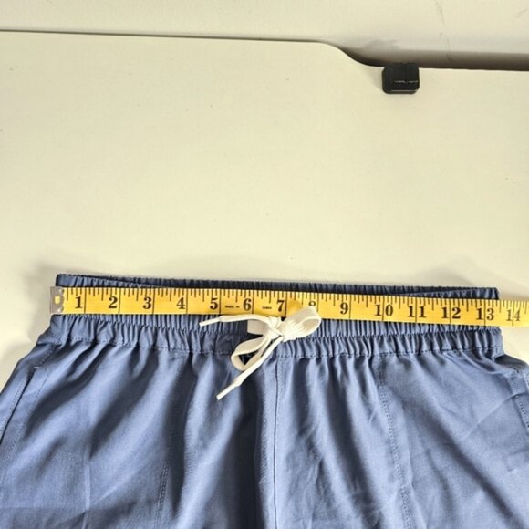 Life Integrity Earth Blue Athletic Shorts Elastic Waist - Picture 7 of 9